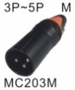 MICROPHONE CONNECTOR 麥克風接頭 MC203M
