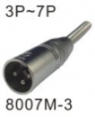 MICROPHONE CONNECTOR 麥克風接頭 8007M-3