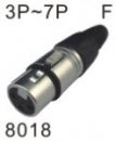MICROPHONE CONNECTOR 麥克風接頭 8018