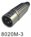 MICROPHONE CONNECTOR 麥克風接頭 8020M-3