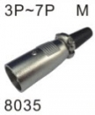 MICROPHONE CONNECTOR 麥克風接頭 8035