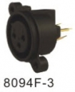 MICROPHONE CONNECTOR 麥克風接頭 8094F-3