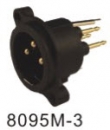 MICROPHONE CONNECTOR 麥克風接頭 8095M-3