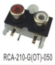 RCA JACK RCA插座 RCA-210-G(OT)-050