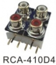 RCA JACK RCA插座 RCA-410D4