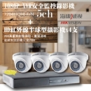 海康台南球型監視器4+錄影機