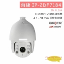 IP-2DF7184 網路攝影機
