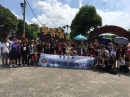 萬達集團舉辦外勞員工旅遊麥克田園北埔老街活動