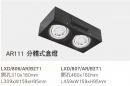 AR111 分體式盒燈1
