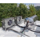 熱泵熱水器比電熱水器省70-80%，沒太陽也可以做熱水~ 巨南科技實業有限公司