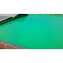 屋頂地坪塗抹綠色PU防水膠