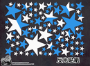 反光貼紙 星星-MLF019-01 12X18CM藍