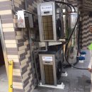 ✯高雄市八德路套房出租，二噸熱泵熱水機組二台搭配一頓半熱水容量的熱泵熱水系統✯