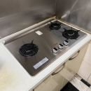 林內 RB-L3700S(L) 檯面式彩焱不銹鋼三口爐-乙和成廚具安裝維修