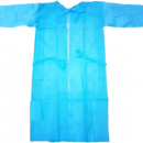 非醫療級拋棄式微防水防護衣(袖口鬆緊帶+後綁式固定)