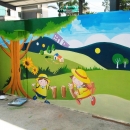 幼稚園外牆設計彩繪