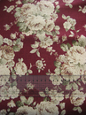 日本棉麻布料。優雅玫瑰款，共四色