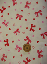 日本棉布。可愛的蝴蝶結款，共兩色