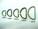  小五金配件系列＊D型環（1.4～5.0公分）