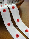 日本製緞帶式按扣（單色款，紅、黃）