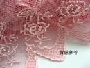 三角玫瑰刺繡網狀蕾絲花邊（9公分寬）＊共12色