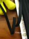 日本製棉質鬆緊帶。超耐久鬆緊帶，103尺裝。黑色0.6公分