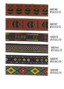 電腦刺繡民俗風織帶。貼布繡圖騰（6603-B）