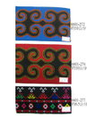 民俗風電腦刺繡織帶。魯凱貼布繡款（6601-L）