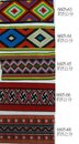  原住民傳統圖騰刺繡織帶。連續紋樣款（6601-Ng）