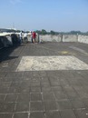 屋頂隔熱磚打除防水工程-施工前