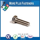 Stainless Steel Hexagon Head with Washer Face Machine Screw