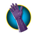 紫色丁晴耐油耐溶劑手套